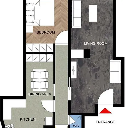 Tranquil Apt, Behind Caravel Area *